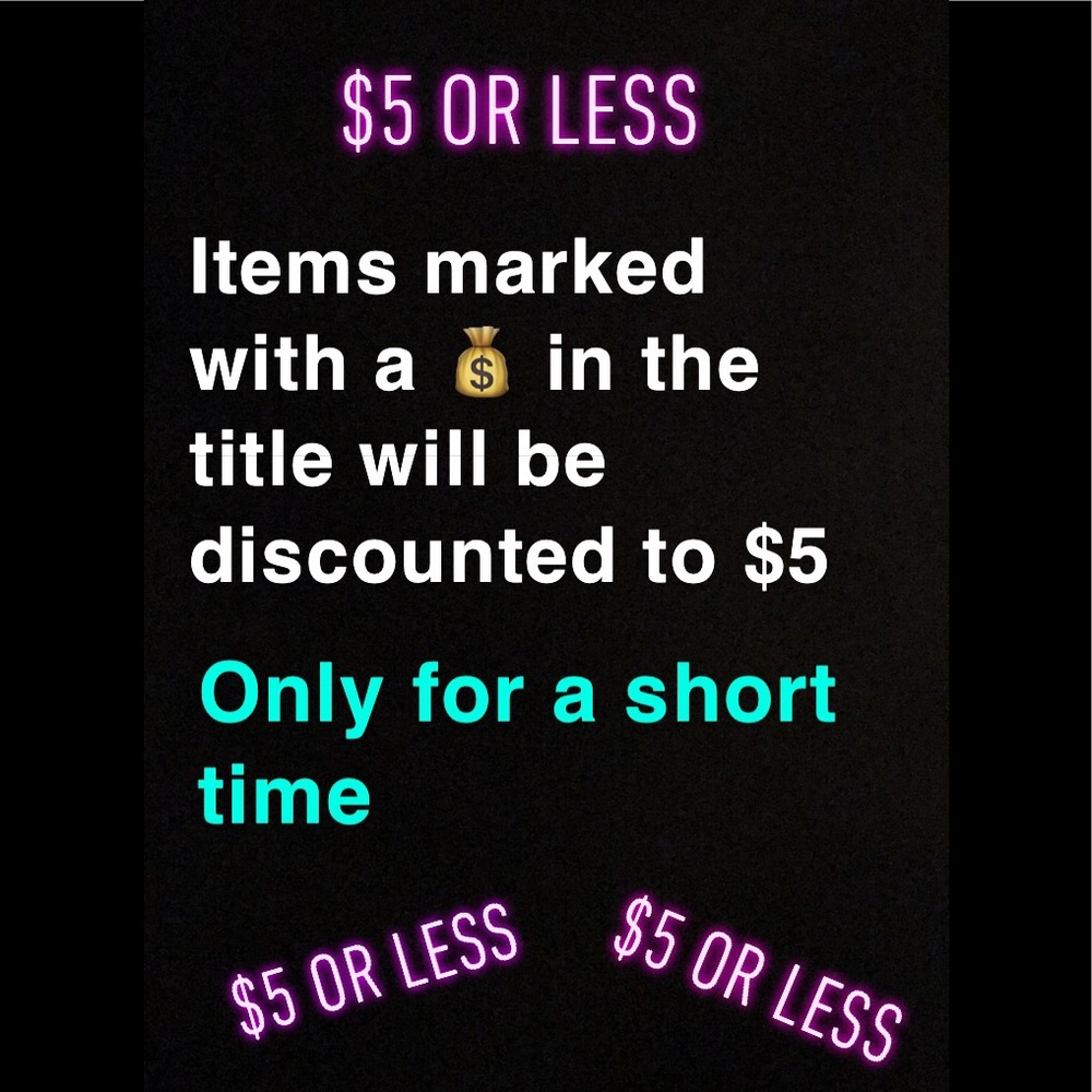 ⚠️ONLY $5⚠️